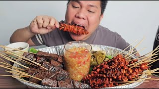 Filipino Street Food Supremacy  Isaw  Betamax [upl. by Etnuahc258]