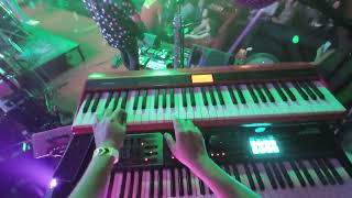 Tributo a Soda Stereo desde la perspectiva del tecladista keyboard POV  Live Performance [upl. by Nodab]