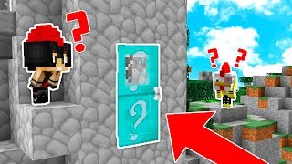 ¿QUÉ HAY DETRÁS DE LA PUERTA SECRETA DE DIAMANTITO 😱💎 MINECRAFT LUCKY BLOCKS [upl. by Gable574]