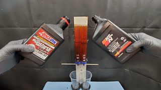 Amsoil signature series vs KampN ultra premium full synthetic engine oil [upl. by Namreh105]