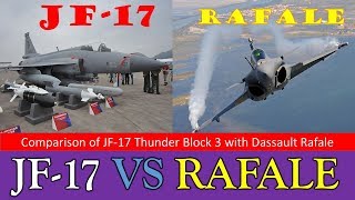 Pak JF 17 Thunder Block 3 VS French Rafale [upl. by Sykleb]