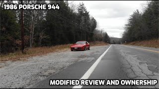 1986 Porsche 944  Modified Review and Ownership [upl. by Yeltrab]