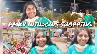 RMKV WINDOWS SHOPPING 🛍️🛍️Rainy SeasonTirunelveli Vlogs [upl. by Atnahsa]