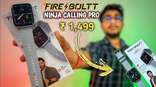 FireBoltt Ninja Calling Pro Smartwatch BLUETOOTH CALLING Under ₹ 1499 [upl. by Forelli]