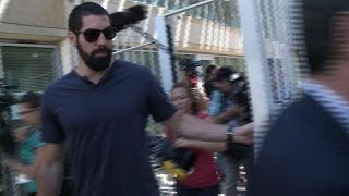 Paris suspects début du procès en présence de Karabatic [upl. by Yelsnya725]