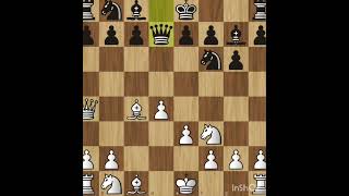 Queens gambit Chess TRAP  Easy way to CHECKMATE chess views trap viralvideo [upl. by Nikaniki]