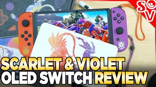 Pokémon Scarlet amp Violet Edition Nintendo Switch OLED Review [upl. by Haelem]