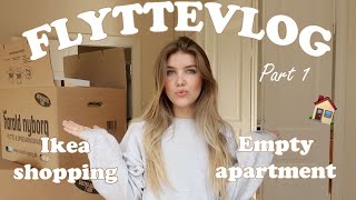 FLYTTEVLOG🤍🏠 Ikea shopping se mit nye hjem [upl. by D'Arcy]