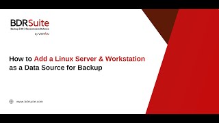बैकअप के लिए डेटा स्रोत के रूप में लिनक्स सर्वर और वर्कस्टेशन को कैसे जोड़ें [upl. by Yeca578]