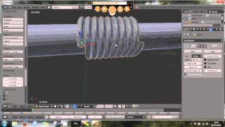 Cours blender par la pratique le Screw  une corde à puits [upl. by Ahsram]