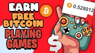 Earn Free Bitcoin Playing Video Games 10 PER GAME  How to Get FREE Bitcoin [upl. by Elise]