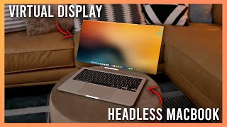 Using a Headless MacBook with Vision Pro [upl. by Ajiat]