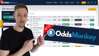 The New OddsMonkey 2UP Matcher is EPIC [upl. by Kcirb]