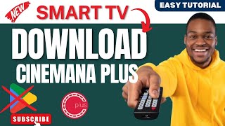 How to Download Cinemana Plus App on Smart TV 2024 Without Google Play Store [upl. by Lorrie504]