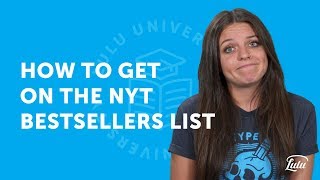 How to Get on the NYT Bestsellers List [upl. by Nairadas440]