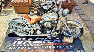 Custom Bike at Biker Fest Lignano 2022 Italy [upl. by Notgnirra861]