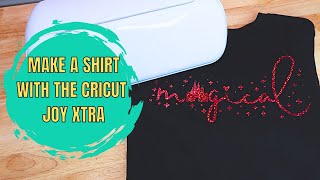 Easy Cricut Joy Xtra shirt tutorial for beginners [upl. by Ednalrim]