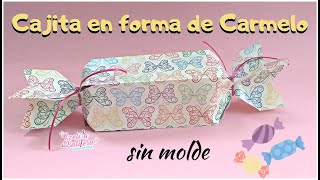 Caja en forma de caramelo  Gift Box Candy [upl. by Shalne]