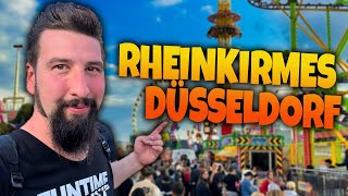 RHEINKIRMES DÜSSELDORF 2024  Ein Tag auf der GRÖßTEN KIRMES am Rhein [upl. by Nawyt886]