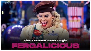 Gloria Groove como Fergie no ShowDosFamosos [upl. by Chelsea495]