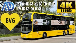 BVG Berlin 285 Waldfriedhof Dahlem to Rathaus Steglitz amp Zehlendorf Alexander Dennis Enviro500MMC [upl. by Anrak670]