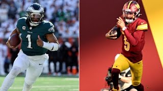 Grade A Fantasy Top Quarterback plays for Week 9 on Fan duel ft Jalen Hurts amp Jayden Daniels [upl. by Stenger]