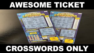 Wow Awesome Scratch Card  Crosswords Only [upl. by Dleifxam]