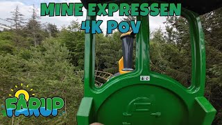 Mine Expressen  Fårup Sommerland  4K POV [upl. by Hailed]