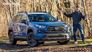 2022 Toyota RAV4 TRD OffRoad Review and Trail Test [upl. by Oeram]