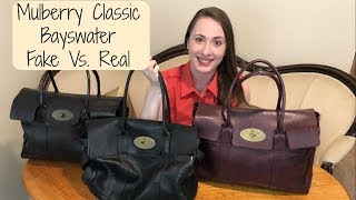 Mulberry Classic Bayswater Real vs Fake  How to Authenticate  Heritage [upl. by Abixah364]