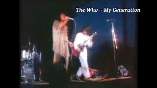 The Who  My Generation  1969  Live Video at Woodstock [upl. by Delwin]