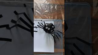 Paper spider shorts shortsfeed paperspider stepbysteppapercraft howtomakepapercraft papercraft [upl. by Eznyl]