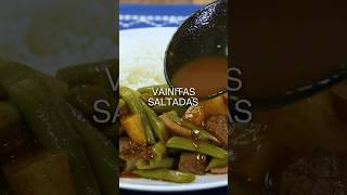 Vainitas saltadas un clásico del menú casero ¡económico y nutritivo 👌🙌 [upl. by Koressa]