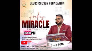 Prophetic Friday Telugu Service  22nd November 2024 Live  Jesus Chosen Foundation [upl. by Acacia]