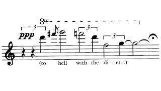 MarcAndré Hamelin  My feelings about chocolate with score [upl. by Eugine]