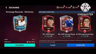 OMG beast striker of fifa mobile best 106 ST 🔥🔥 Morientes  fifa mobile heroes journey 🫡 [upl. by Apfelstadt428]