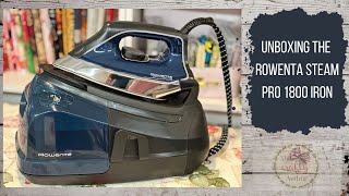 Unboxing the Rowenta Steam Pro Iron  Heres Why Im OBSESSED [upl. by Elwira]