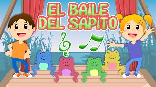 El baile del Sapito Canciones Infantiles [upl. by Owiat]