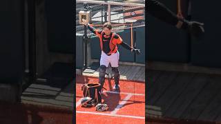 Adley Rutschmans Pregame Warm Up Routine  Baltimore MD [upl. by Yelda]