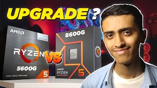 🔥Beast Ryzen 5 8600G is Here  Upgrade Now   Ryzen 5 5600G vs 8600G ❓  KRISH TECHMY [upl. by Auston]