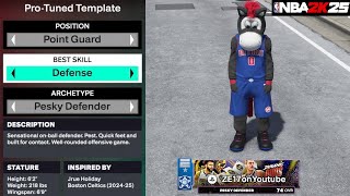 RARE PESKY DEFENDER LOCKDOWN GUARD BUILD IN NBA 2K25 THIS BUILD IS INSANE [upl. by Clymer]