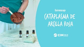 Geoterapia preparación de cataplasma de arcilla roja  CIM Formación [upl. by Ettellocin524]