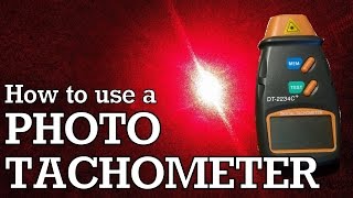 How To Use a Photo Tachometer  DT2234C Review [upl. by Ehcrop]