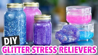 How to Make Slime and Calming Glitter Jars [upl. by Eico]