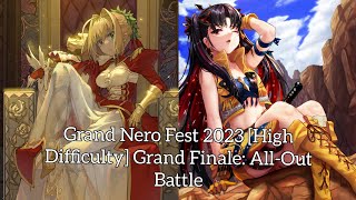 Grand Nero Fest 2023 NA High Difficulty Grand Finale AllOut Battle Revival [upl. by Ylera]