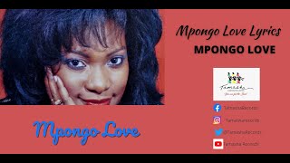 Ndaya by Mpongo Love  Lyrics [upl. by Eanal]