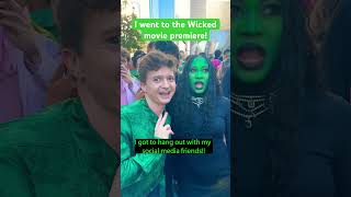 Wicked Movie premiere shorts wicked wickedmusical movie premiere [upl. by Yluj580]