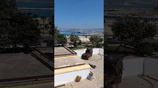 View of the Mediterranean Sea from Tangier [upl. by Camp]