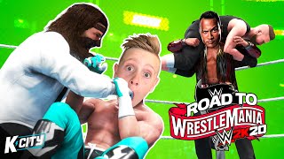 Road to WrestleMania in WWE 2k20 Part 6 The Rock n Sock Connection [upl. by Bonner483]