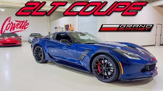 2019 Admiral Blue C7 Grand Sport Beauty at Corvette World [upl. by Giannini]